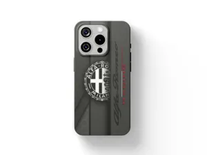 Alfa Romeo Funda Silicona Teléfono Diseño Deportivo Actual